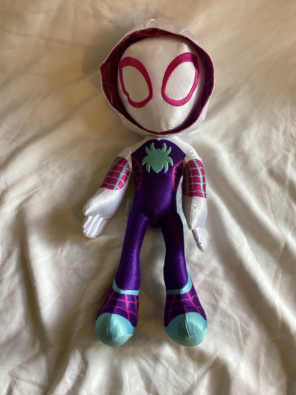 Marvel Spidey & Friends Ghost-Spider 16” Talking Plush